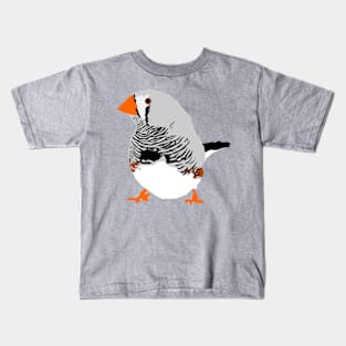 Zebra Finch Kids T-Shirt